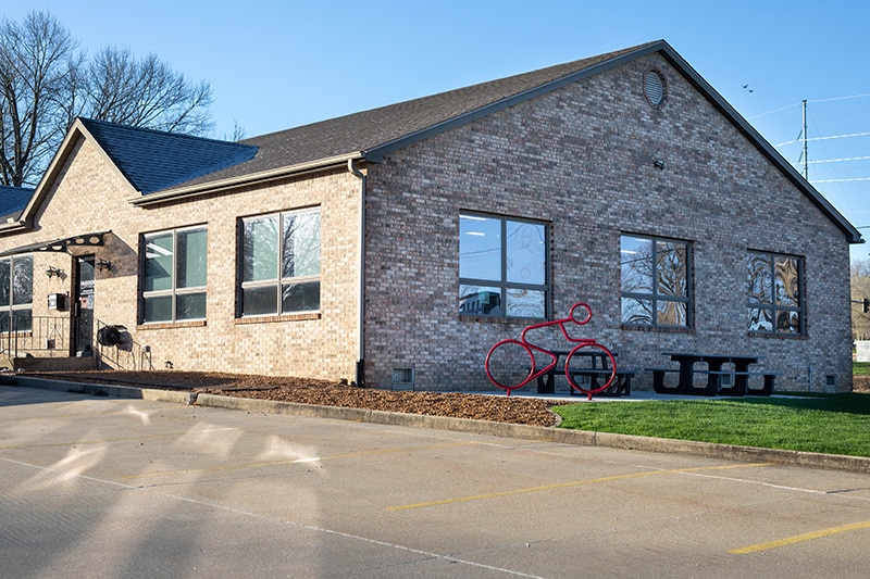 Office building at Hudson Orthodontics in Decatur, IL
